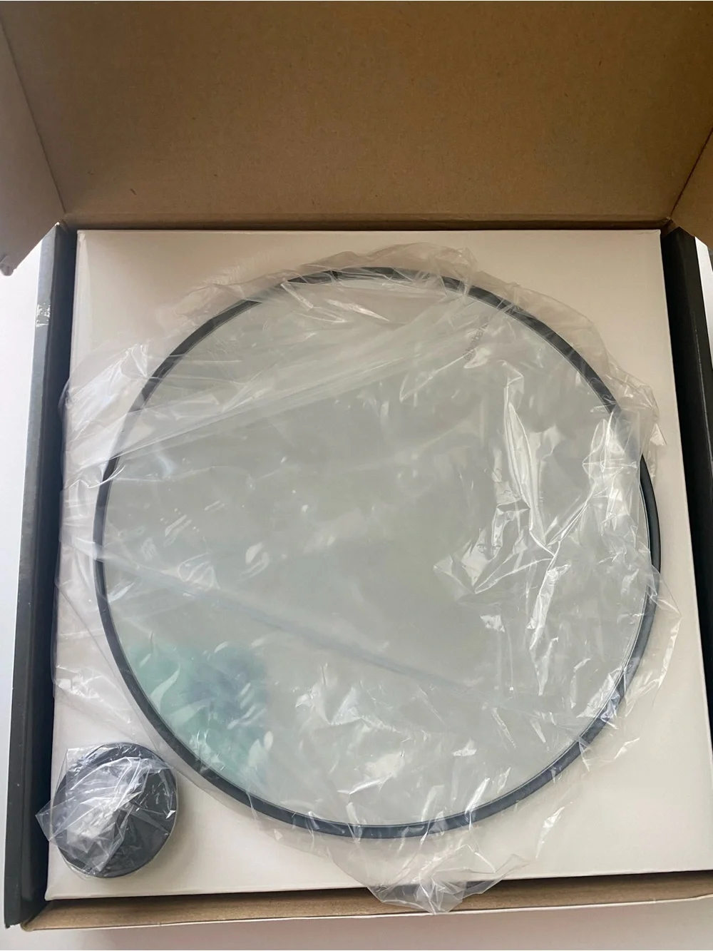 New Brabantia MindSet Bathroom Mirror - black